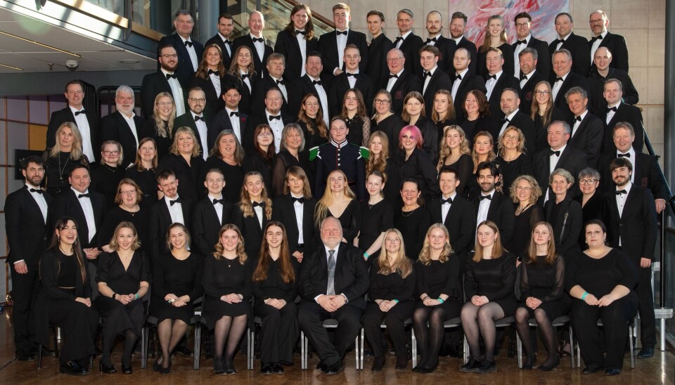VANM NM I JANITSJAR: Strusshamn Musikkforening under ledelse av Reid Gilje gikk helt til topps under fjorårets NM i janitsjar i Trondheim.