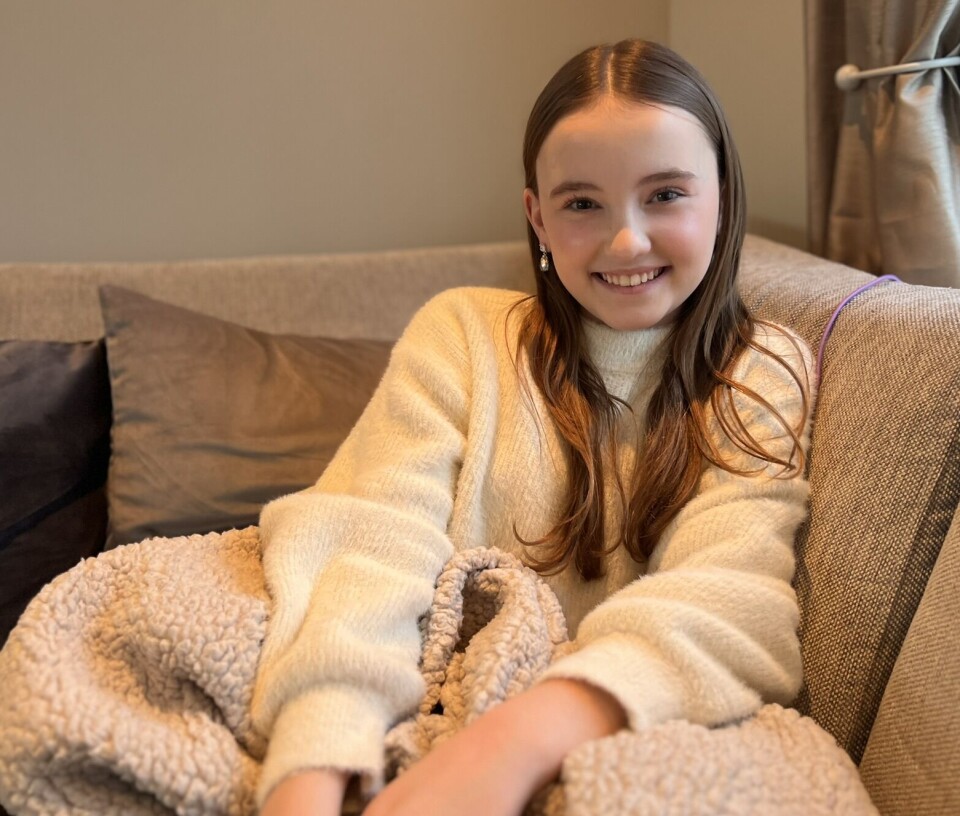VET: Ella (snart 13) vet allerede nå at hun skal gå på dramalinjen på videregående skole.