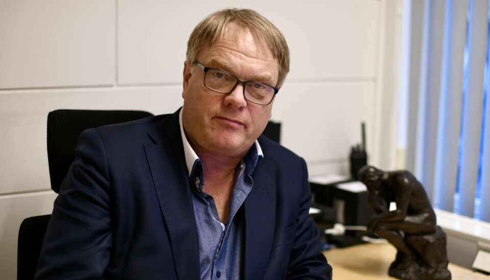 MÅ GÅ: Kommunedirektør Eystein Venneslan har fått beskjed fra det politiske miljøet om at hans dager som øverste administrative leder er talte. (Arkivfoto)