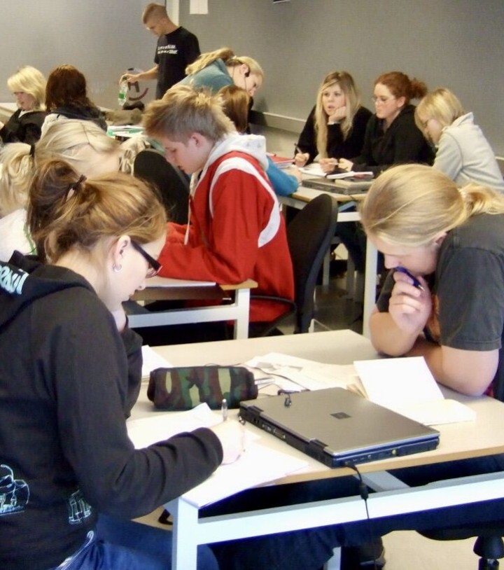LÆRING I FELLESSKAP: «Effekten av skolen og læring i fellesskap på skolen kan ikke bortforklares. Ei heller den menneskelige og sosiale kontakten i klasserommet mellom elever og mellom elev og lærer» skriver Nina Jarlind.