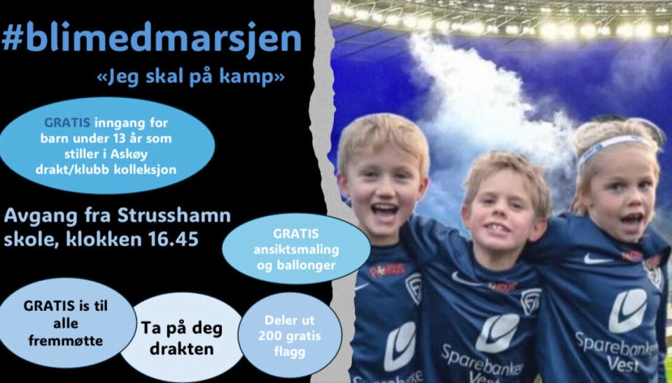 MARSJ: Alle medlemmene i Askøy Fotball har fått denne meldingen fra klubben