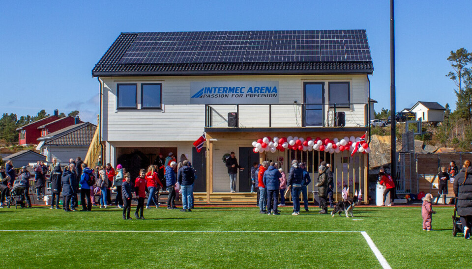 INTERMEC ARENA: Det nye anlegget til Apollo har allerede fått sponsornavn, slik som alle toppklubber fikser!