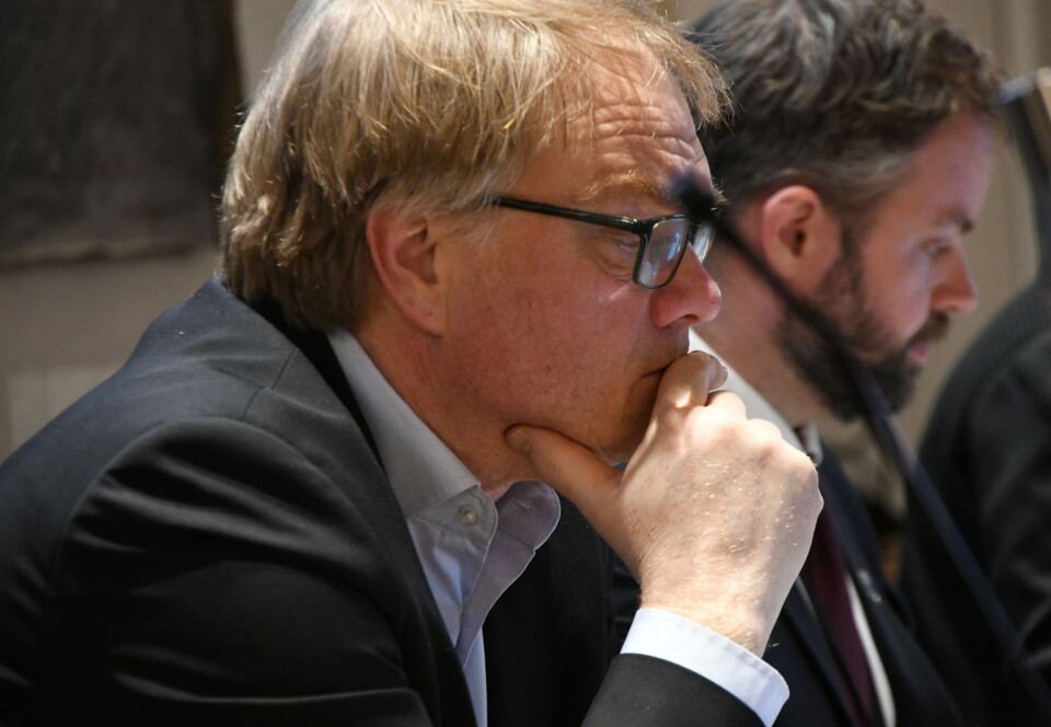 GÅR: Kommunedirektør Eystein Venneslan har fått sparken