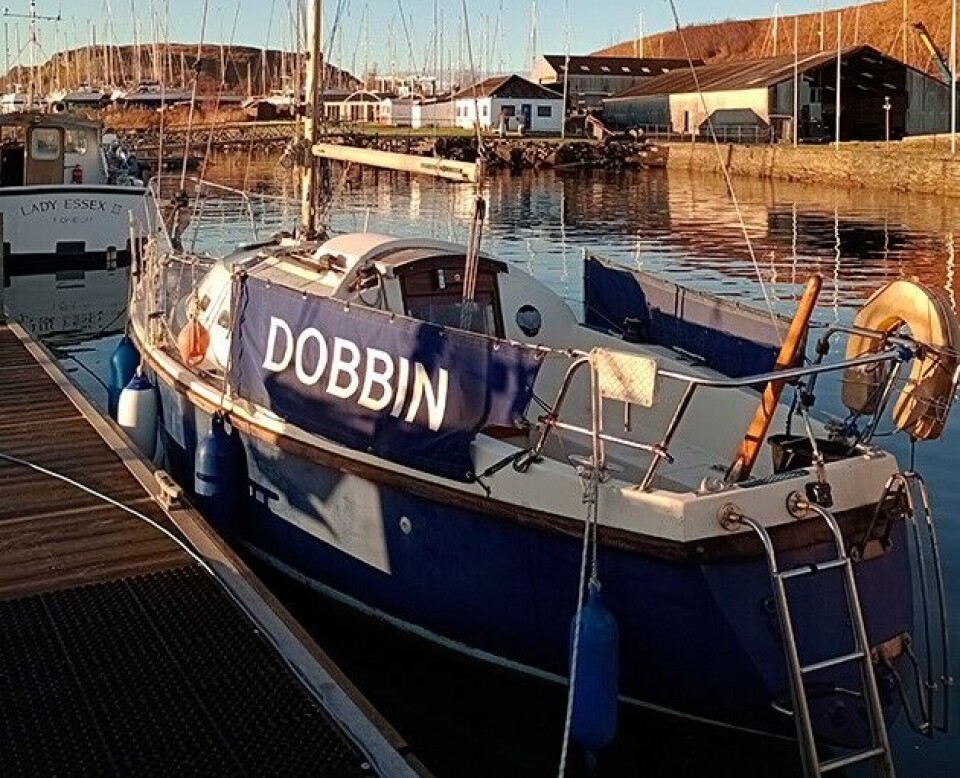 SAVNET: «Dobbin» dro fra Shetland 26. juli og mannskapet har ikke gitt lyd fra seg siden. Nå ber HRS om tips i saken.