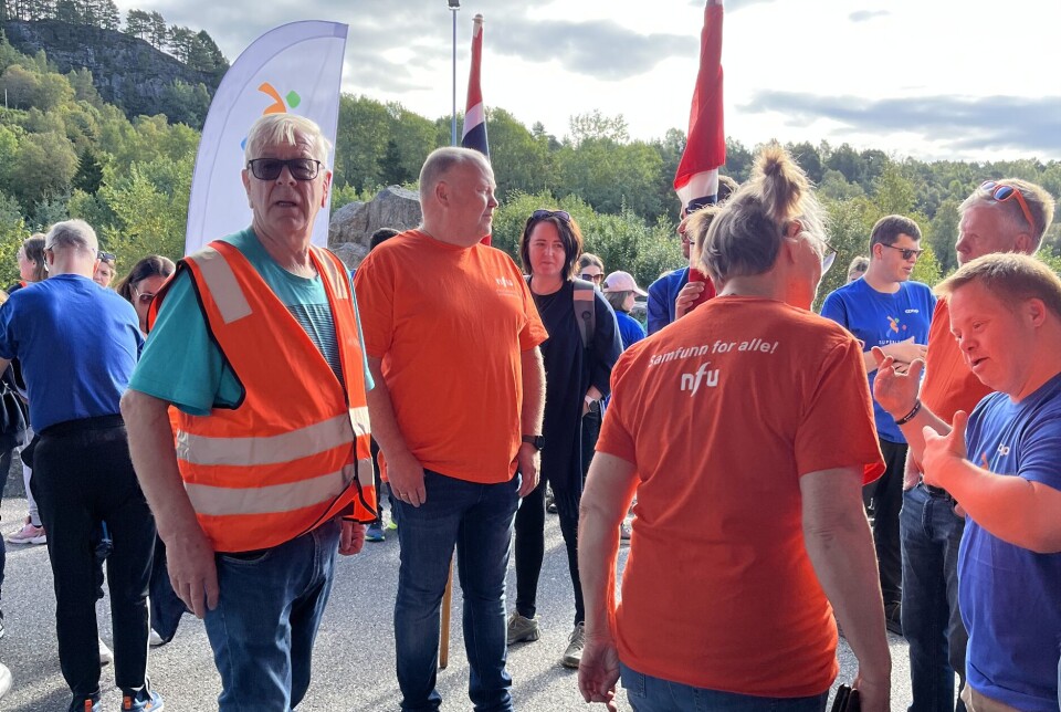 FINT VÆR: De var heldig med været under Superelekene i fjor