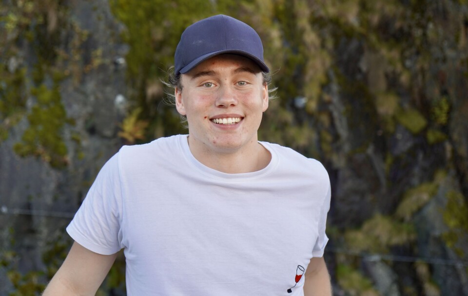 ENERGISK: - Jeg har mye energi, og det er jeg veldig glad for, sier Sander Systad.