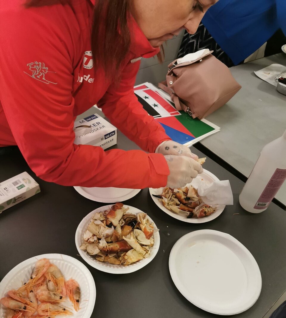 CRAB CLAWS: Seafood can surely work as outdoor food? Of course, it can!