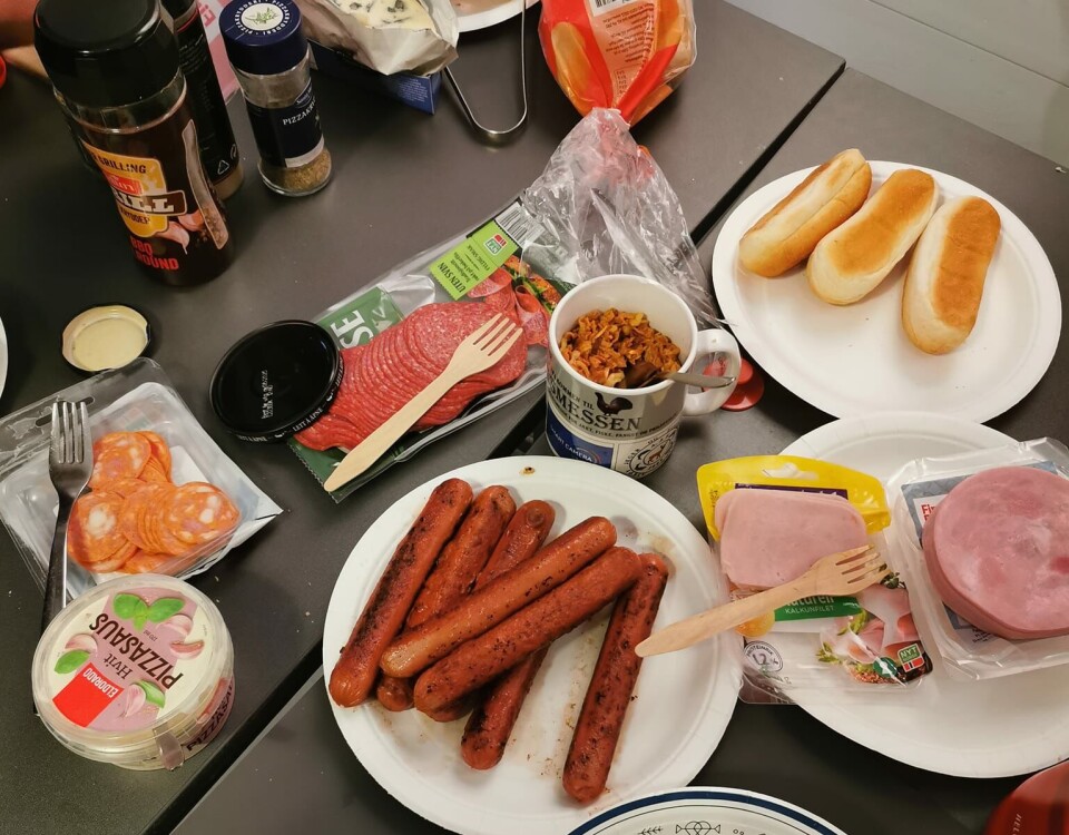 A HIT: Even though the sausage isn't particularly 'exciting', it definitely belongs on a hike. At least on some hikes...