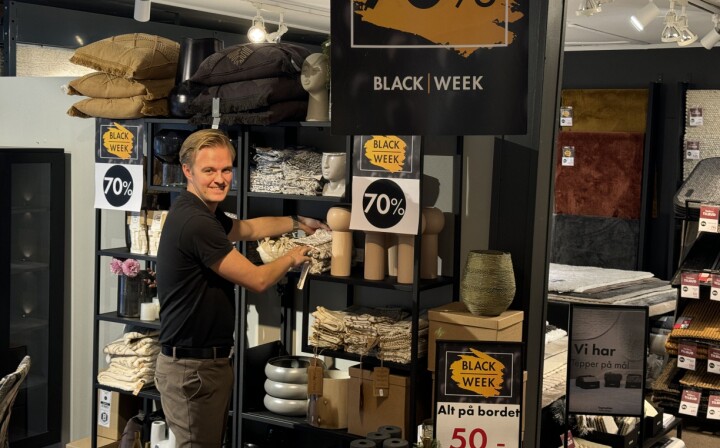 Black Week i gang hos Fagmøbler