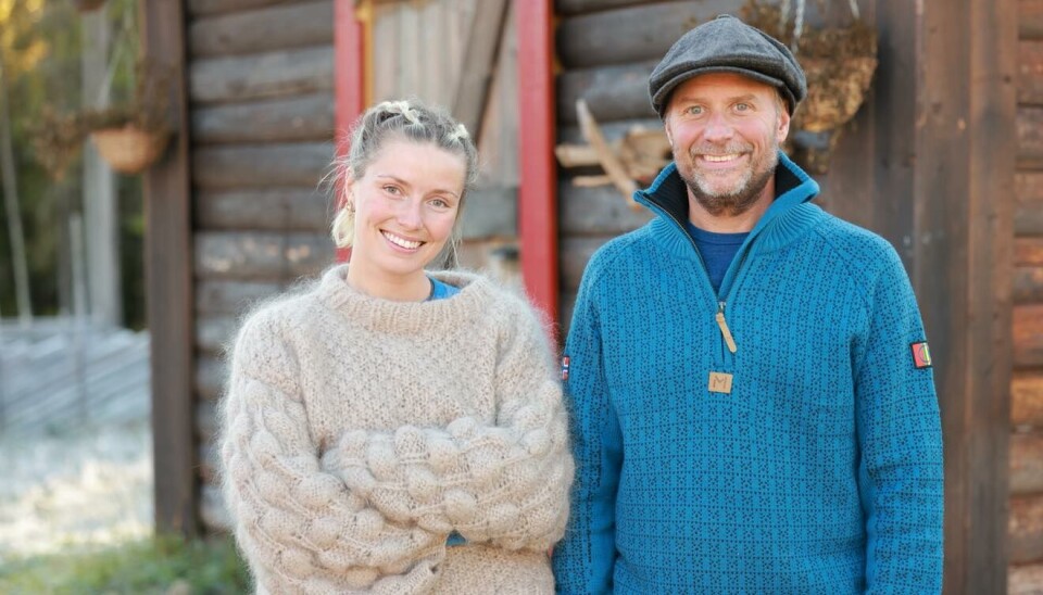 FINALE: Heidi Lereng og Svein Håvard Saksen sto igjen i finalen.
