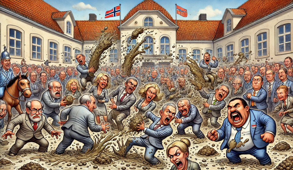 Vi bestilte en tegning fra Chat GPT, basert på teksten i leserinnlegget...