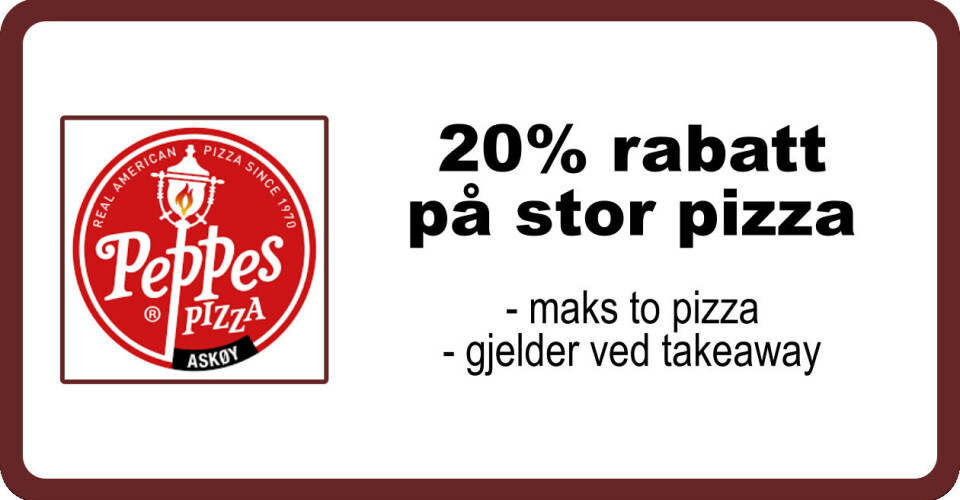 Fordel - Peppes Pizza