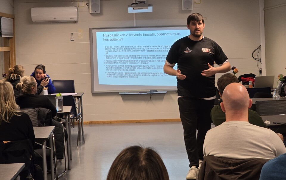 BYGGE KLUBB: Mark Dahl har hatt en viktig rolle i klubbens nye satsning.