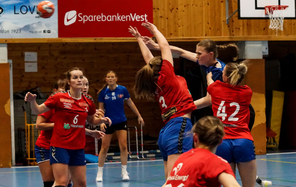 TOPPSCORER: Voss klarte ikke å demme opp for Marika Solheim som ble kampens toppscorer med ti mål.