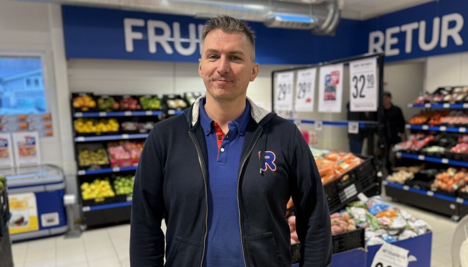 STRUSSHAMN: John-Andre Flåm er ny kjøpmann hos Rema 1000 på Strusshamn Nærsenter