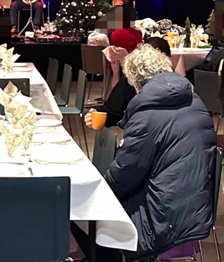 JULAFTEN: Den savnede Oddvar (69) var tilstede på Alternativ Jul på julaften.