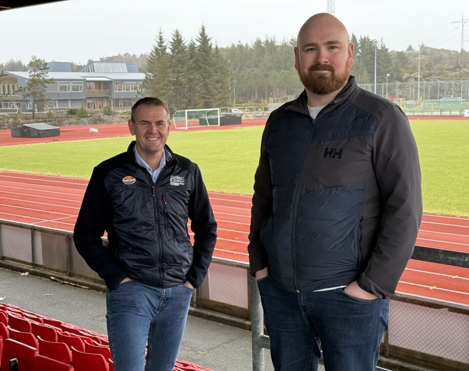 ÅGOTNES: Her på Ågotnes Stadion skal Stafett for livet finne sted. Den starter i mai, og avsluttes i juni.