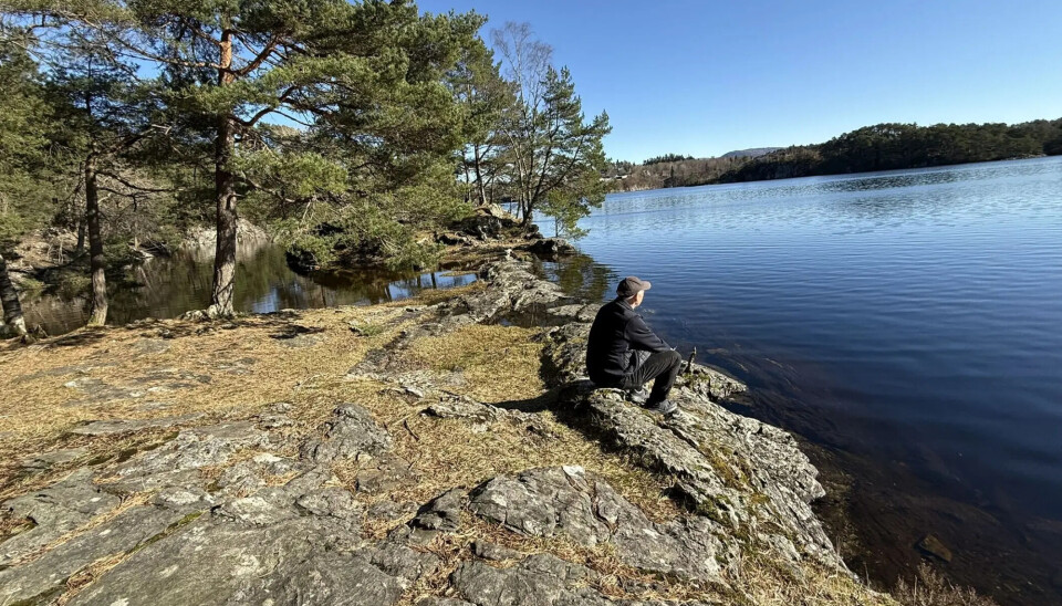 IDYLL: Askøy Roklubb har planer om å bygge vei og et større klubbhus på Nåleneset.