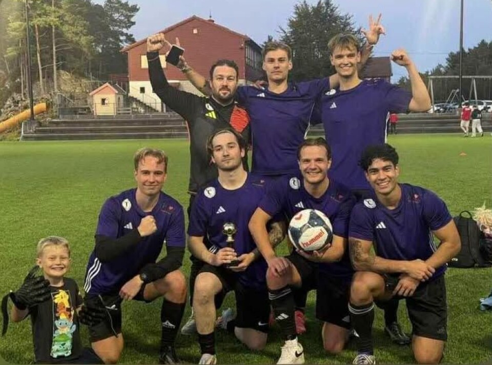 Fotballmoro på Davanger