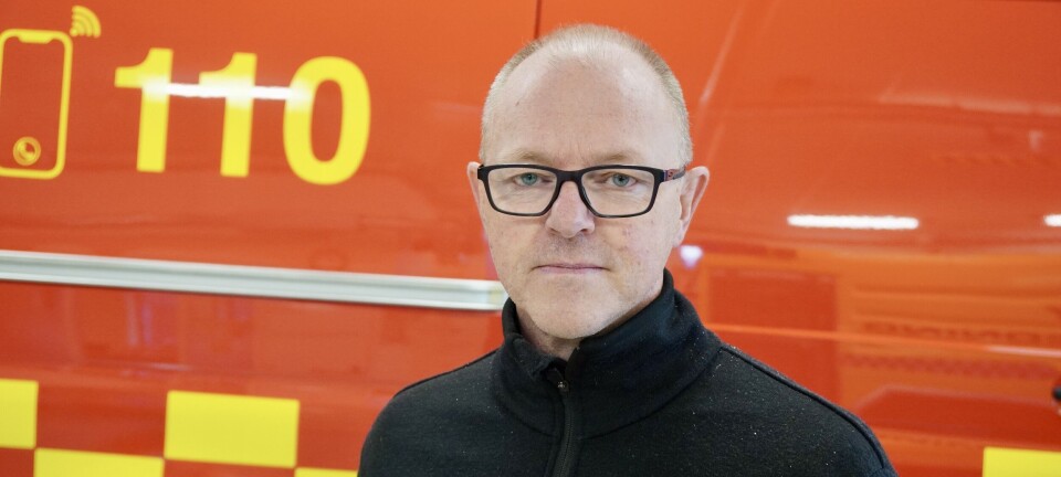 Rykket ut til bålbrenning på Florvågøen